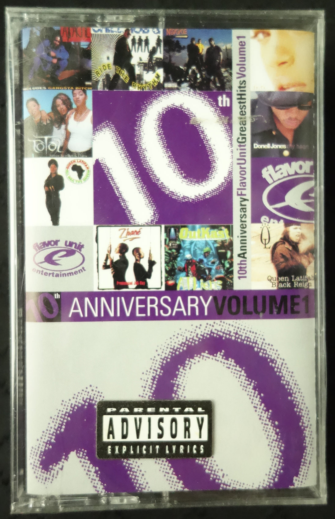 10th Anniversary Flavor Unit Greatest Hits Volume 1-Cassette Tapes-UnDigable Digs