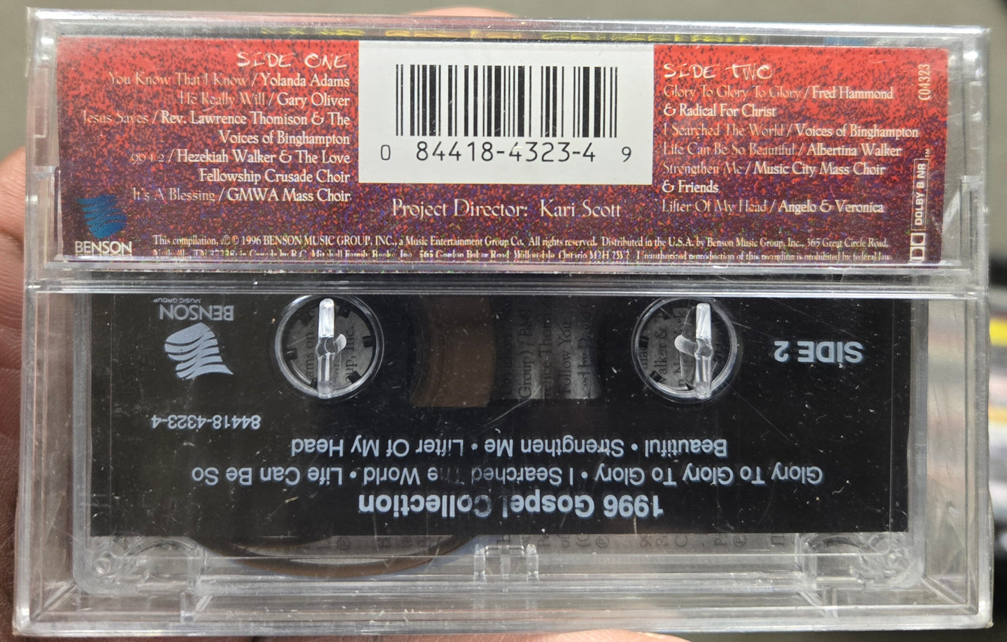 1996 Gospel Collection-Cassette Tapes-UnDigable Digs