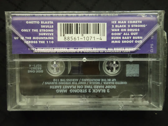 2 Black 2 Strong MMG "Doin' Hard Time On Planet Earth"-Cassette Tapes-UnDigable Digs
