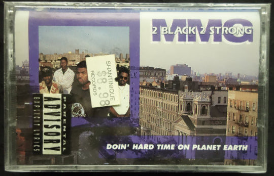 2 Black 2 Strong MMG "Doin' Hard Time On Planet Earth"-Cassette Tapes-UnDigable Digs