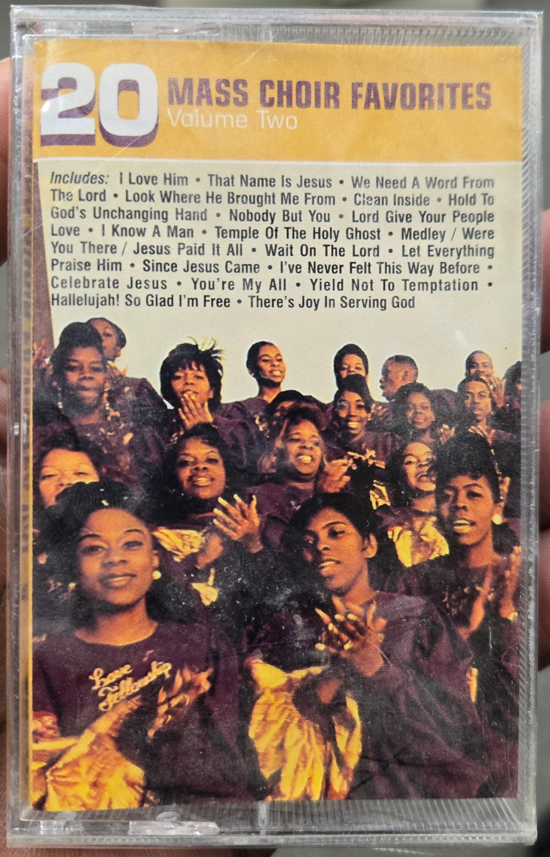 20 Mass Choir Favorites (Volume Two)-Cassette Tapes-UnDigable Digs