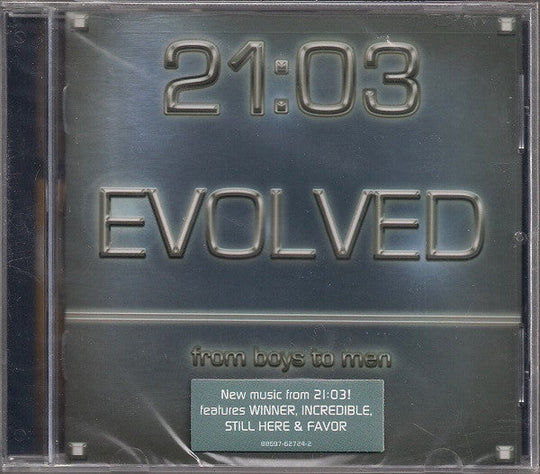 21:03 "Evolved (From Boys To Men)" (CD)-CDs-UnDigable Digs
