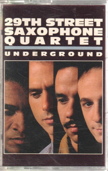 29th Street Saxophone Quartet "Underground"-Cassette Tapes-UnDigable Digs