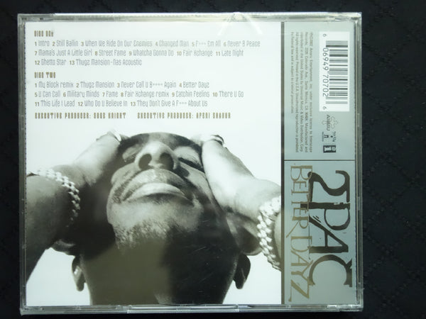 2Pac "Better Dayz" (2xCD)-CDs-UnDigable Digs