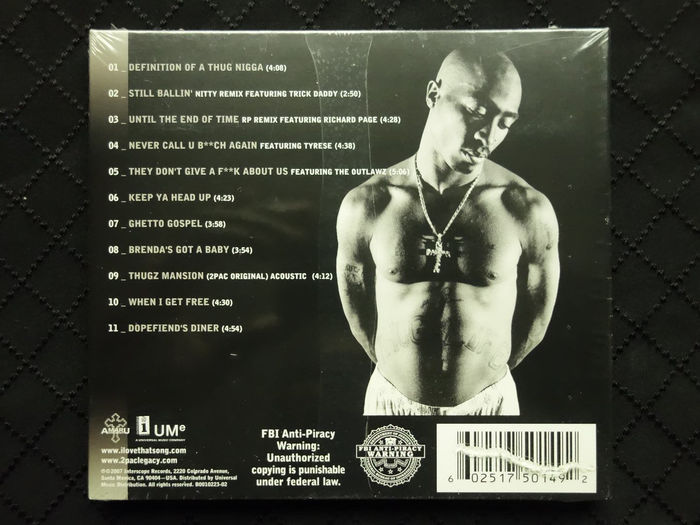 2Pac "The Best Of 2Pac Part 2: Life" (CD) (Clean / Edited Version)-CDs-UnDigable Digs