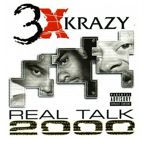 3X Krazy "Real Talk 2000"-Cassette Tapes-UnDigable Digs