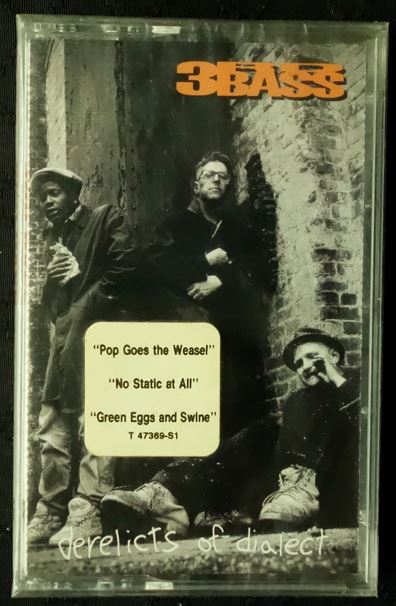 3rd Bass "Derelicts Of Dialect"-Cassette Tapes-UnDigable Digs