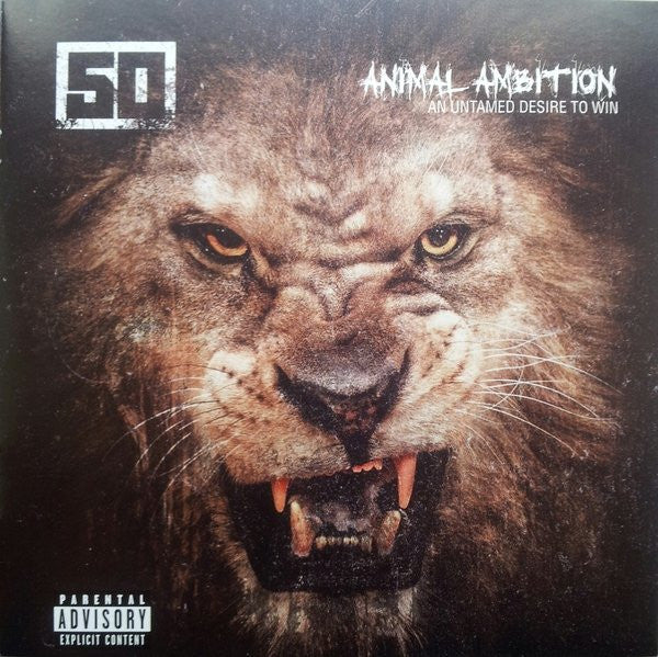 50 Cent "Animal Ambition (An Untamed Desire To Win)" (CD)-CDs-UnDigable Digs