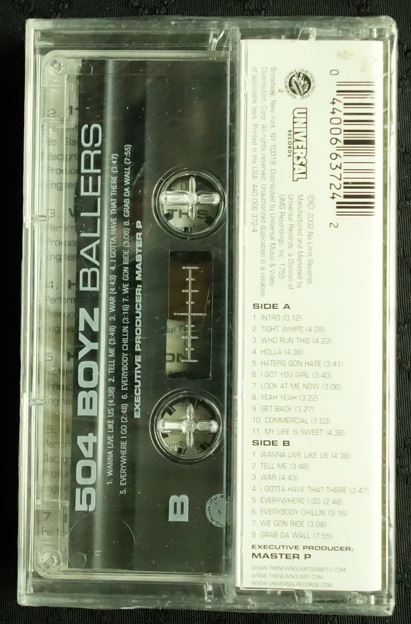 504 Boyz "Ballers"-Cassette Tapes-UnDigable Digs