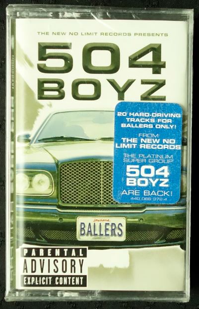 504 Boyz "Ballers"-Cassette Tapes-UnDigable Digs