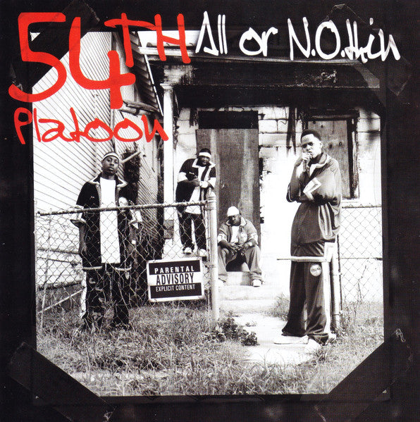 54th Platoon "All Or Nothin'" (CD)-CDs-UnDigable Digs