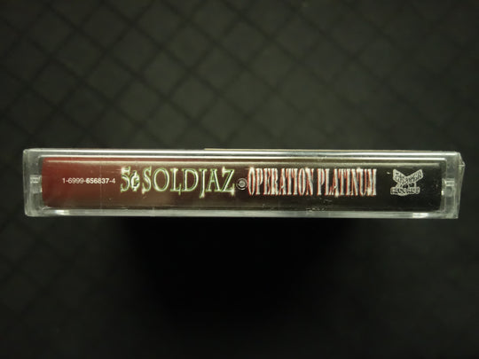 5¢ Soldjaz "Operation Platinum"-Cassette Tapes-UnDigable Digs
