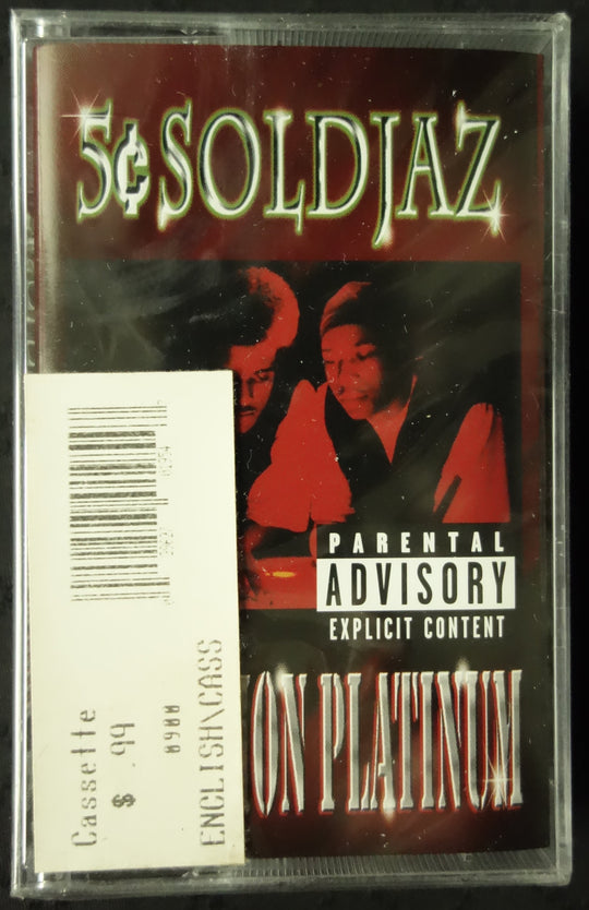 5¢ Soldjaz "Operation Platinum"-Cassette Tapes-UnDigable Digs