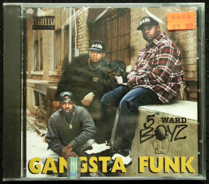 5th Ward Boyz "Gangsta Funk" (CD)-CDs-UnDigable Digs