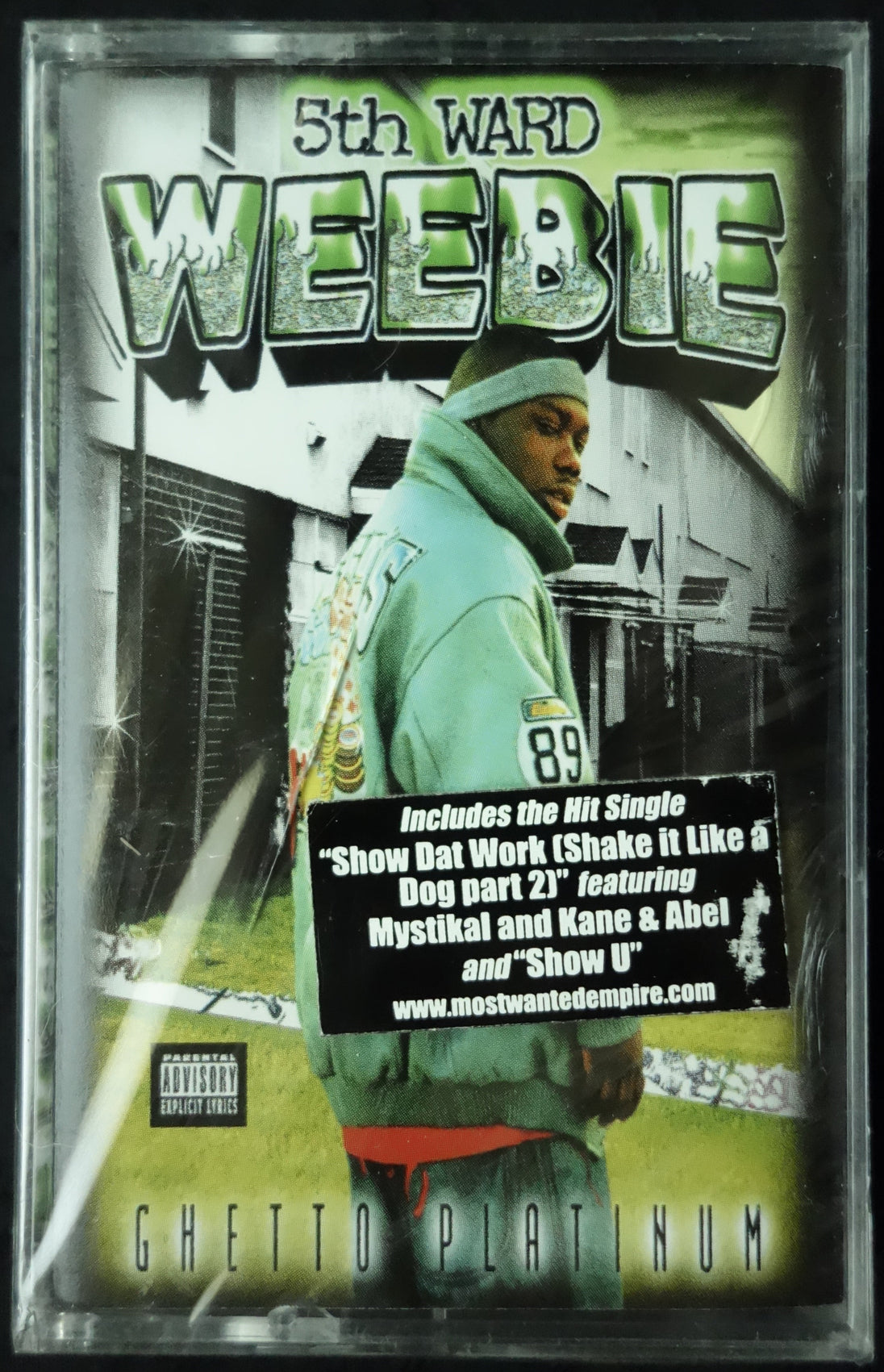 5th Ward Weebie "Ghetto Platinum"-Cassette Tapes-UnDigable Digs