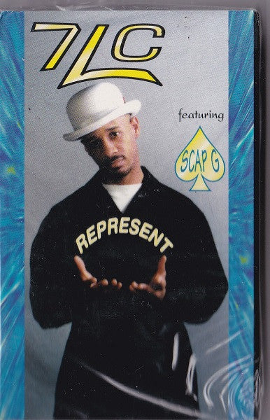 7LC Featuring Scap G "Represent" (Cassette Single)-Cassette Tapes-UnDigable Digs