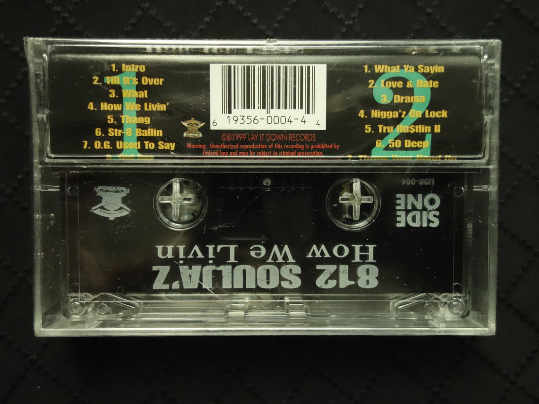 812 Soulja'z "How We Livin'"-Cassette Tapes-UnDigable Digs