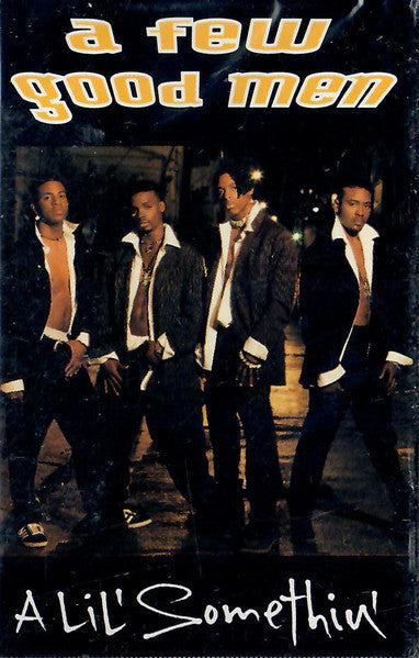 A Few Good Men "A Lil' Somethin'" (Single)-Cassette Tapes-UnDigable Digs