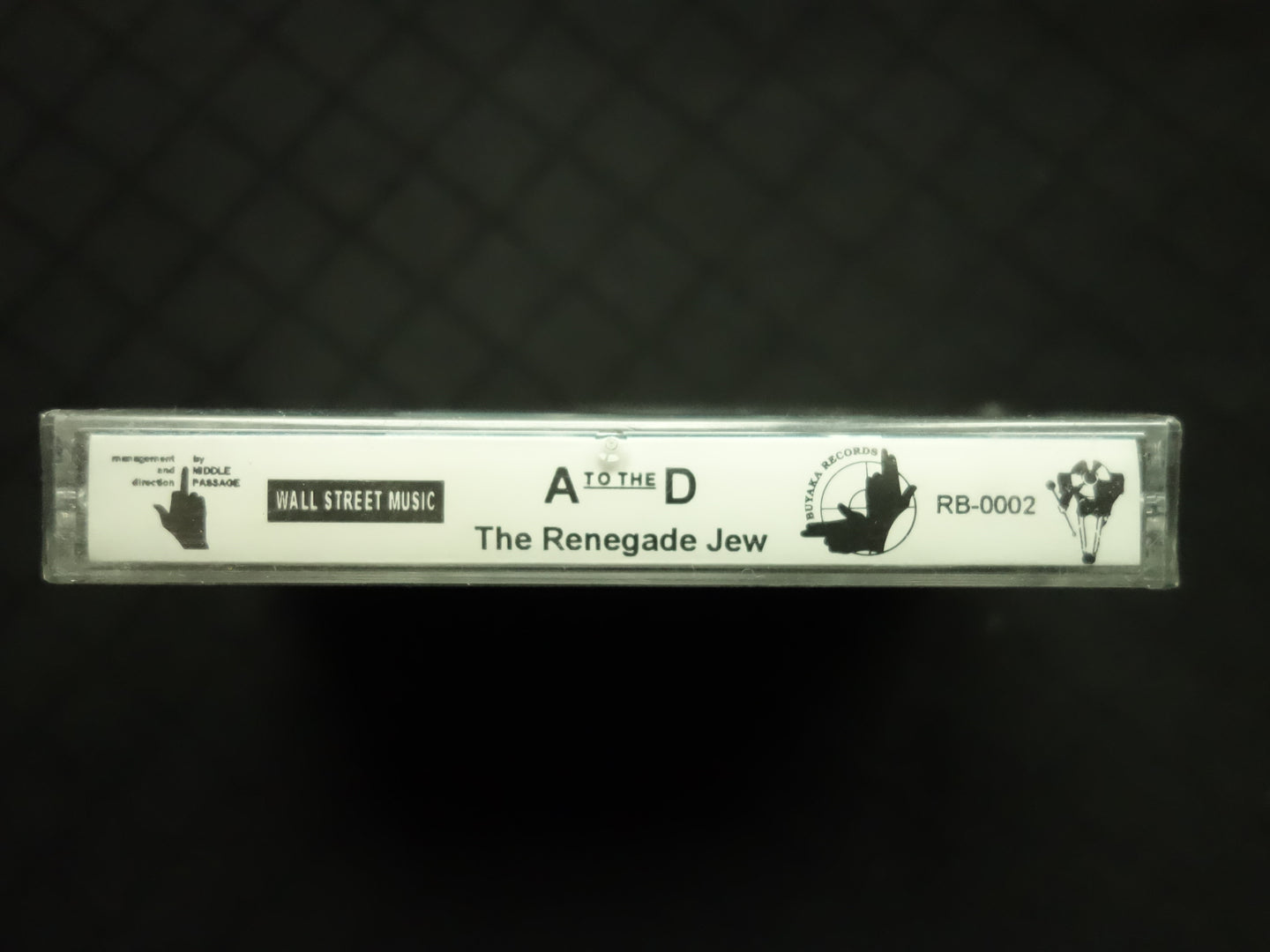 A To The D "The Renegade Jew"-Cassette Tapes-UnDigable Digs