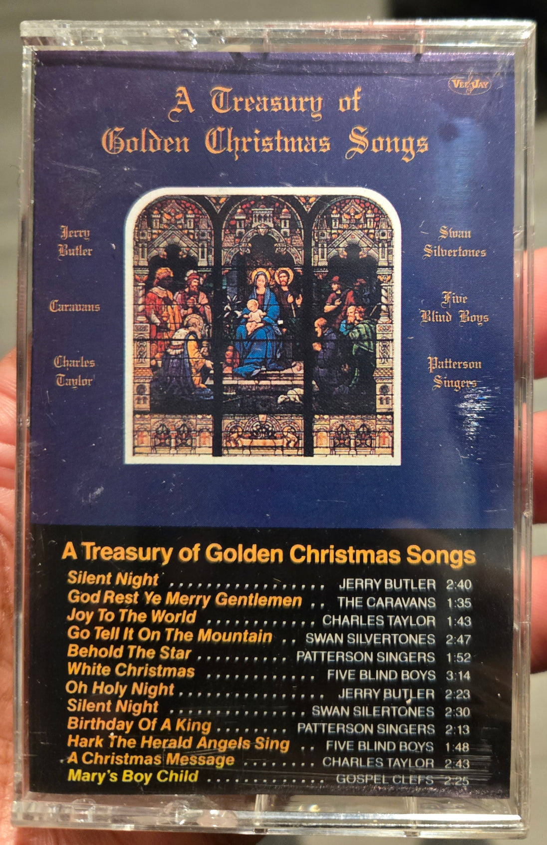 A Treasury of Golden Christmas Songs-Cassette Tapes-UnDigable Digs