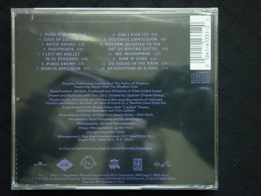 A Tribe Called Quest "People's Instinctive Travels And The Paths Of Rhythm" (CD)-CDs-UnDigable Digs