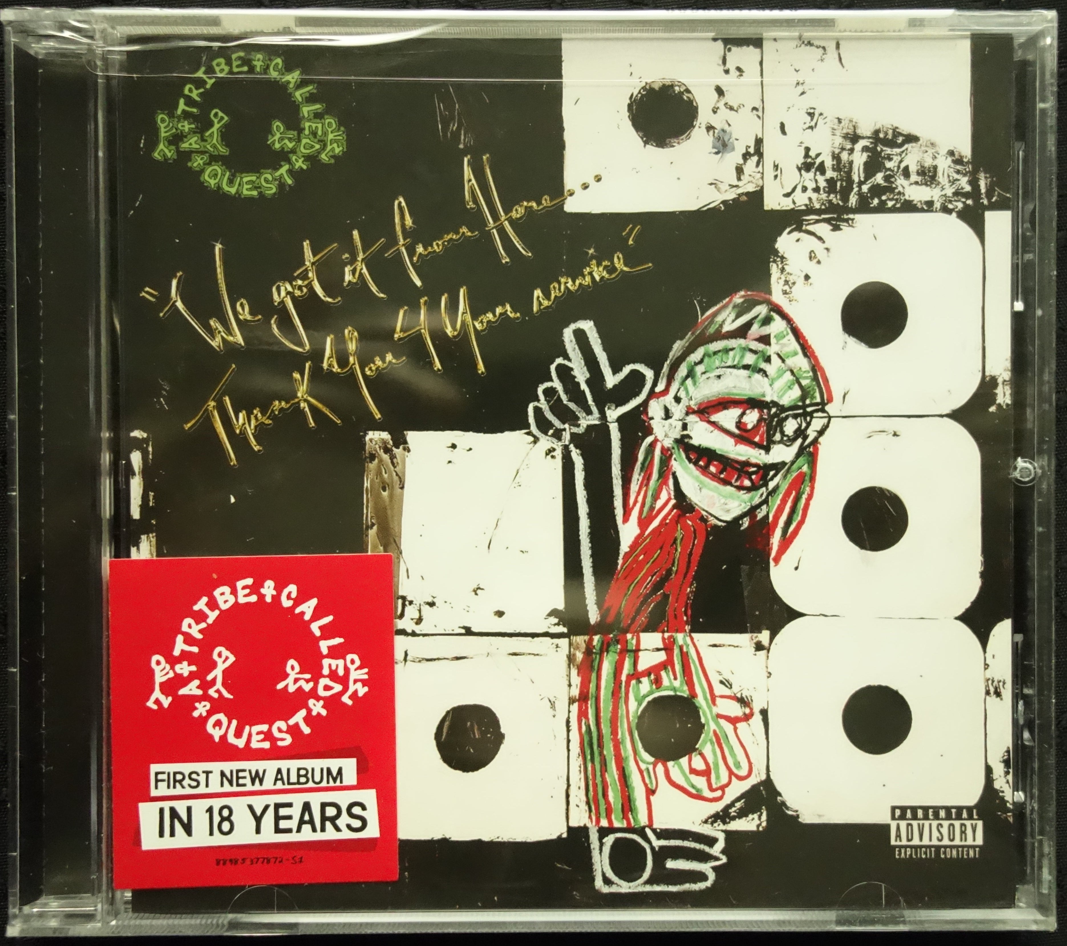 A Tribe Called Quest ‎"We Got It From Here... Thank You 4 Your Service" (CD)-CDs-UnDigable Digs