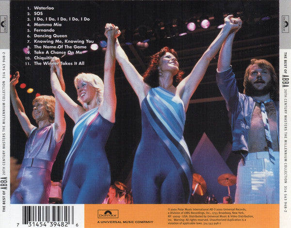 ABBA "The Best Of ABBA" (CD)-CDs-UnDigable Digs