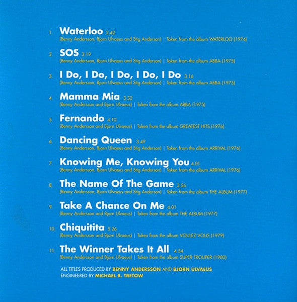 ABBA "The Best Of ABBA" (CD)-CDs-UnDigable Digs