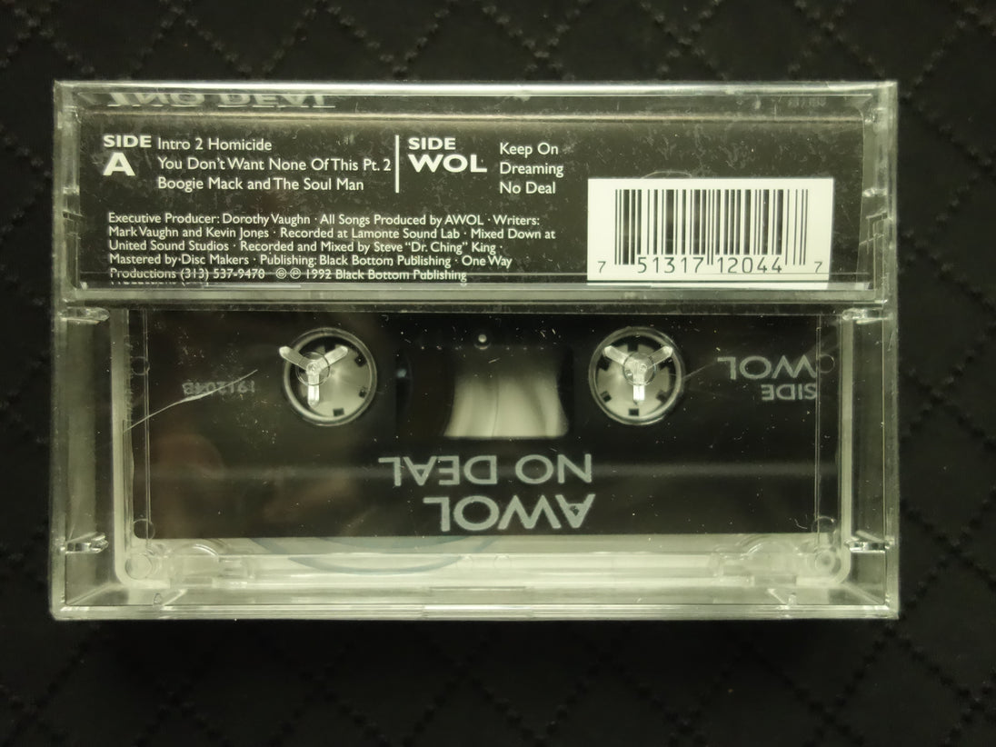 A.W.O.L. "No Deal"-Cassette Tapes-UnDigable Digs