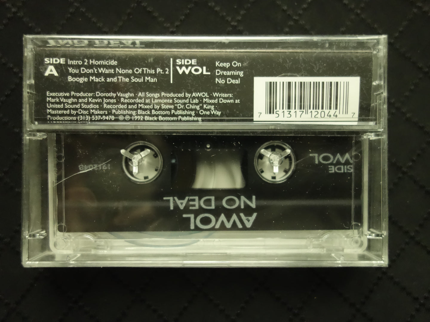 A.W.O.L. "No Deal"-Cassette Tapes-UnDigable Digs