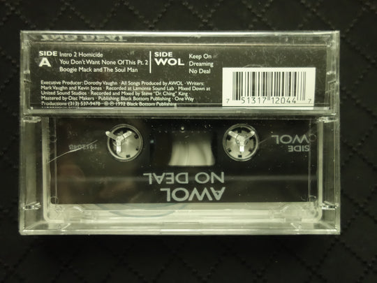 A.W.O.L. "No Deal"-Cassette Tapes-UnDigable Digs