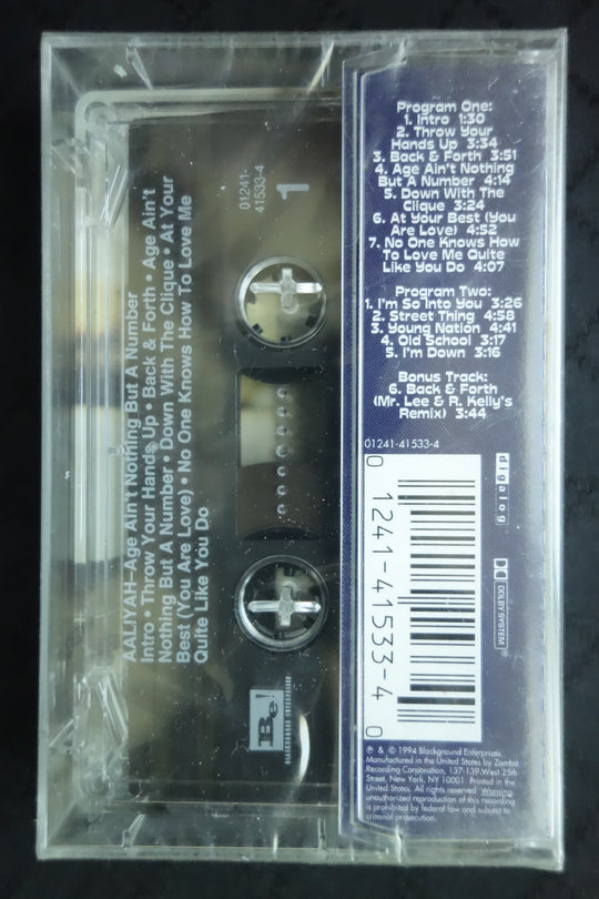 Aaliyah "Age Ain't Nothing But A Number"-Cassette Tapes-UnDigable Digs