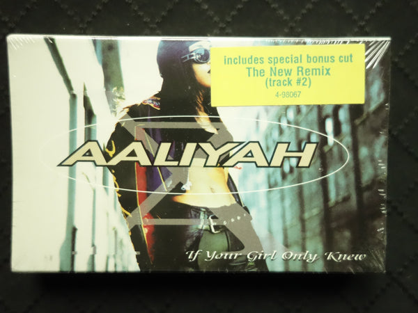 Aaliyah "If Your Girl Only Knew" (Single)-Cassette Tapes-UnDigable Digs