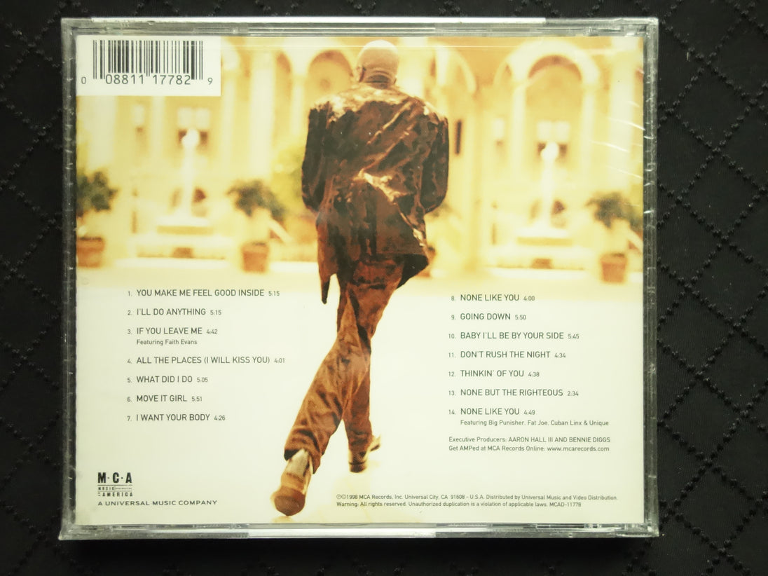 Aaron Hall "Inside Of You" (CD)-CDs-UnDigable Digs