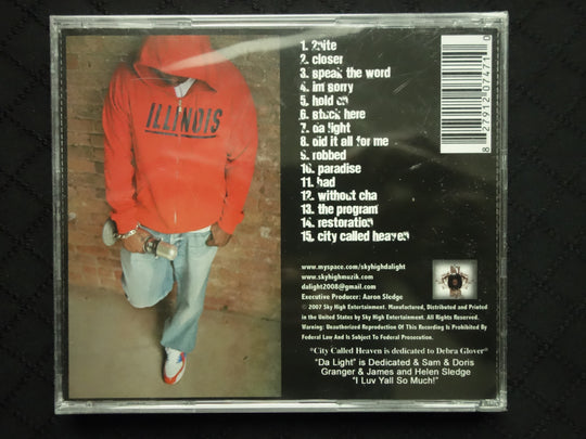 Aaron Sledge "Da Light" (CD)-CDs-UnDigable Digs