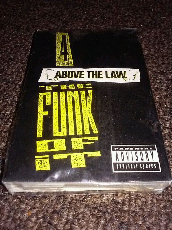 Above The Law "4 The Funk Of It" (Single)-Cassette Tapes-UnDigable Digs
