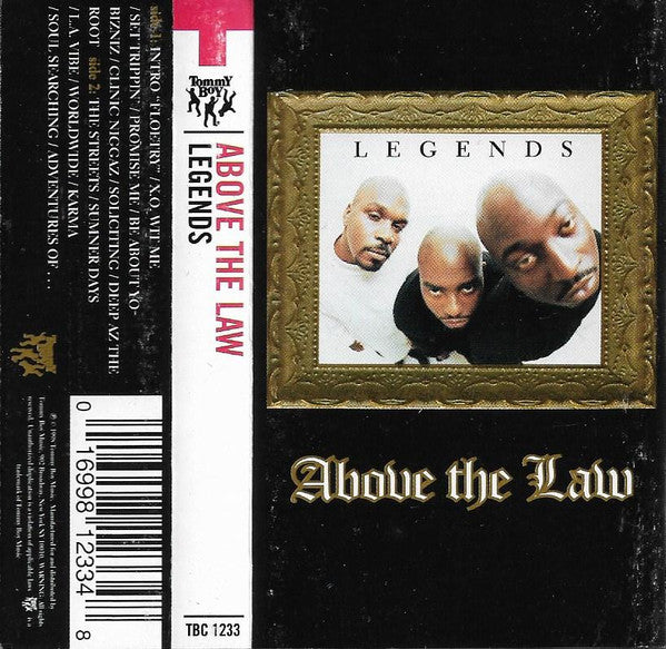 Above The Law "Legends"-Cassette Tapes-UnDigable Digs