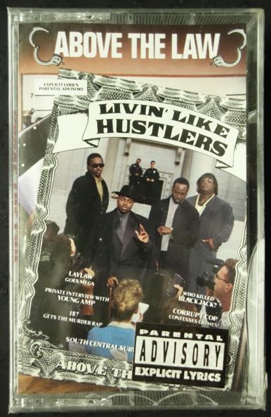 Above The Law "Livin' Like Hustlers"-Cassette Tapes-UnDigable Digs