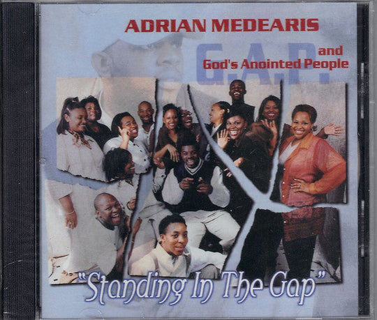 Adrian Medearis And God's Anointed People "Standing In The Gap" (CD)-CDs-UnDigable Digs