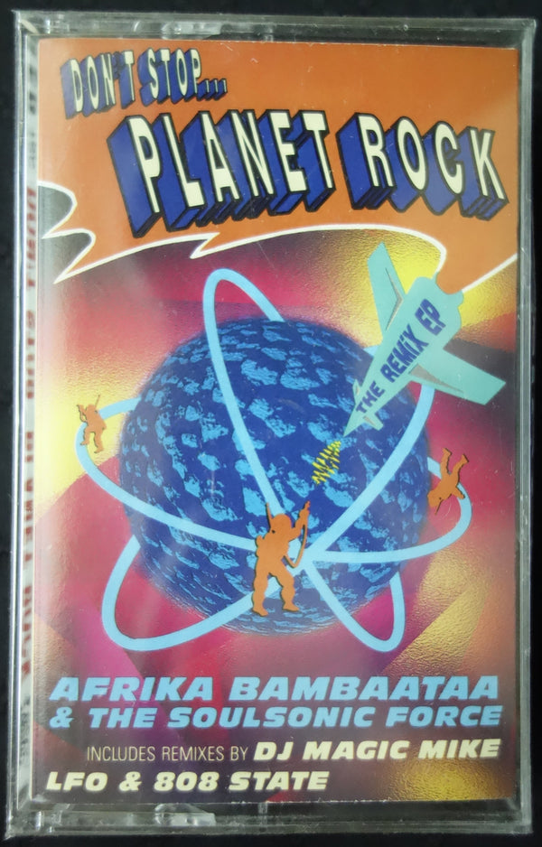 Afrika Bambaataa & The Soulsonic Force "Don't Stop... Planet Rock" (The Remix EP)-Cassette Tapes-UnDigable Digs