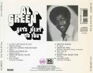 Al Green "Gets Next To You" (CD)-CDs-UnDigable Digs