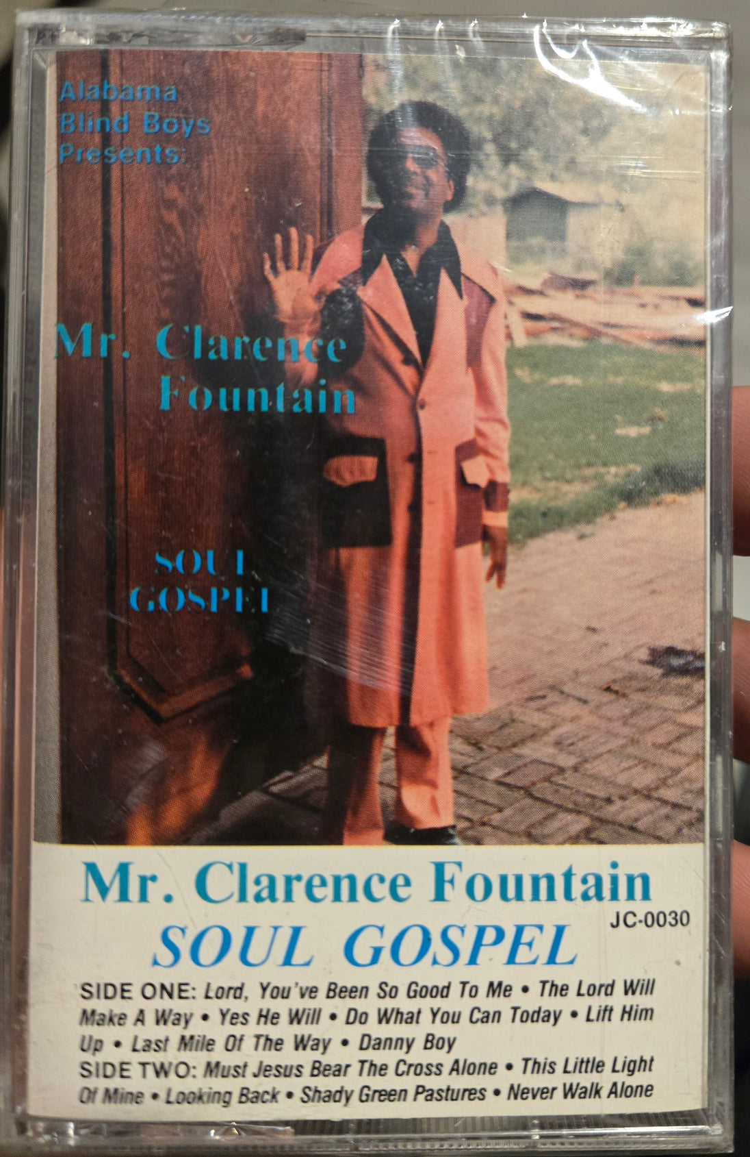 Alabama Blind Boys Presents: Mr. Clarence Fountain "Soul Gospel"-Cassette Tapes-UnDigable Digs