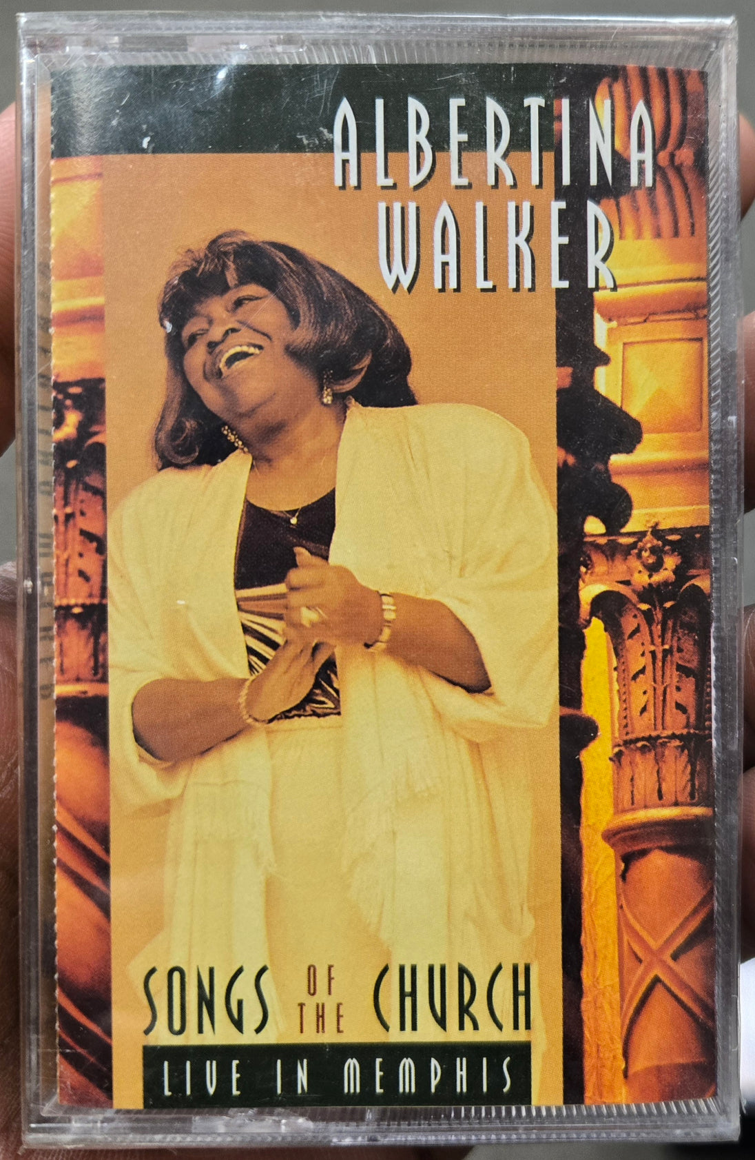 Albertina Walker "Songs Of The Church: Live In Memphis"-Cassette Tapes-UnDigable Digs