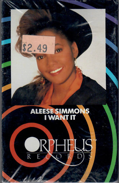 Aleese Simmons "I Want It" (Single)-Cassette Tapes-UnDigable Digs