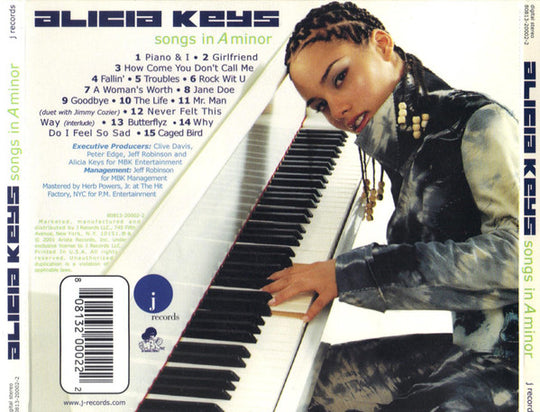 Alicia Keys "Songs In A Minor" (CD)-CDs-UnDigable Digs