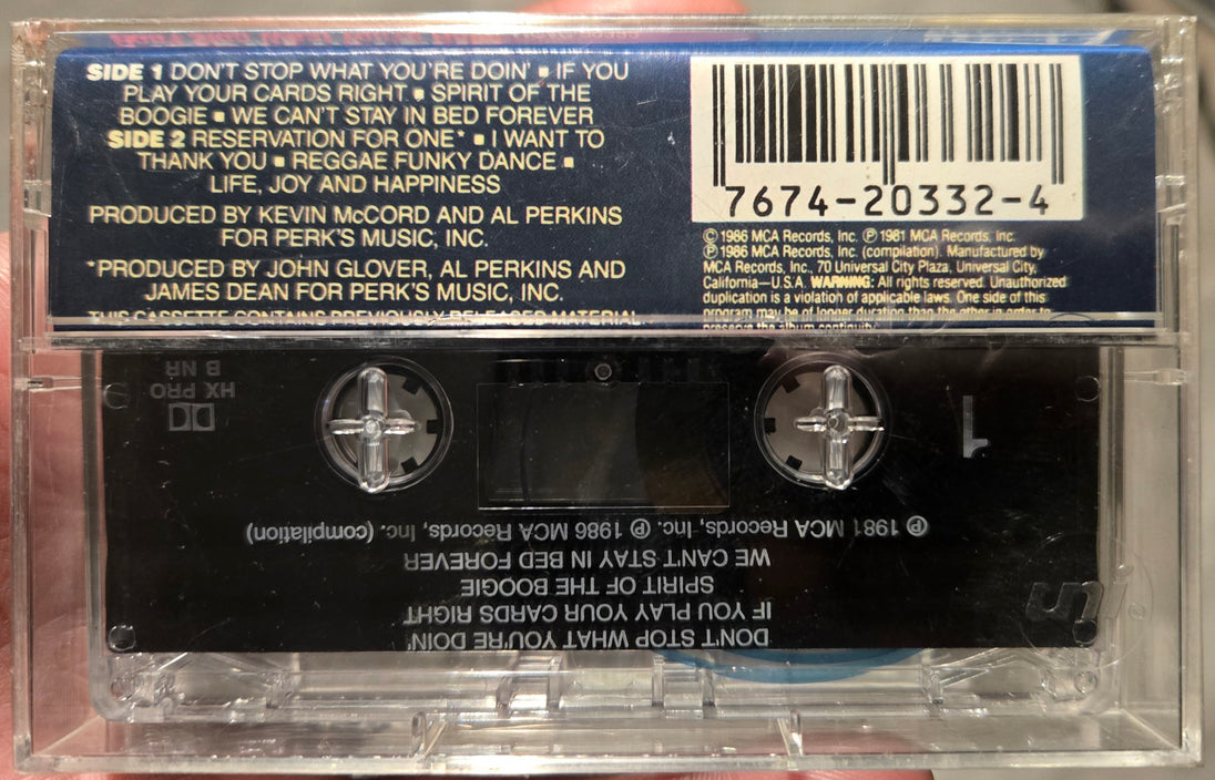 Alicia Myers "Don't Stop What You're Doin'"-Cassette Tapes-UnDigable Digs