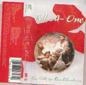 All-4-One "An All-4-One Christmas"-Cassette Tapes-UnDigable Digs