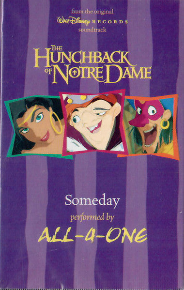 All-4-One "Someday" (Single)-Cassette Tapes-UnDigable Digs