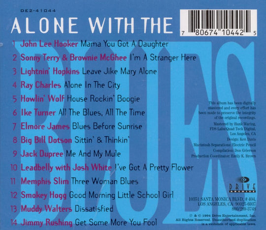 Alone With The Blues (CD)-CDs-UnDigable Digs