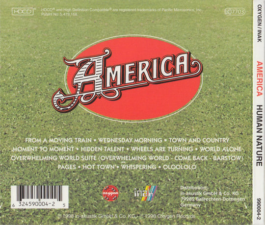 America "Human Nature" (CD)-CDs-UnDigable Digs